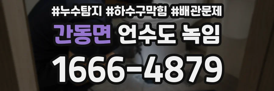 간동면 언수도 녹임