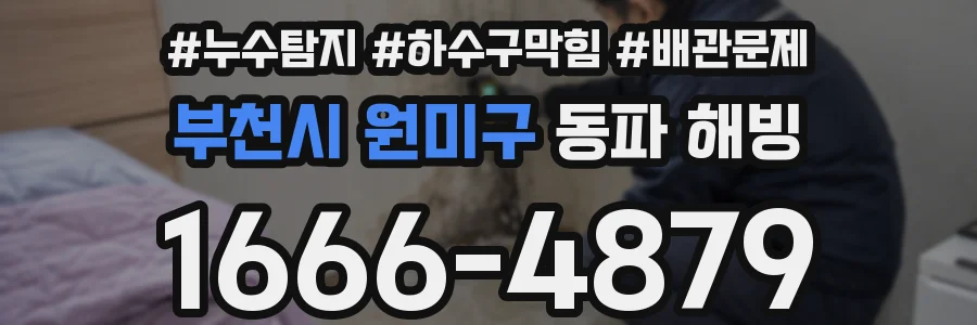 부천시 원미구 동파 해빙