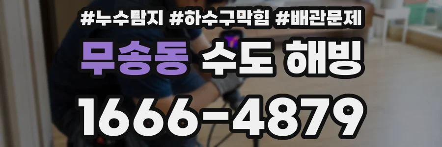 무송동 수도 해빙
