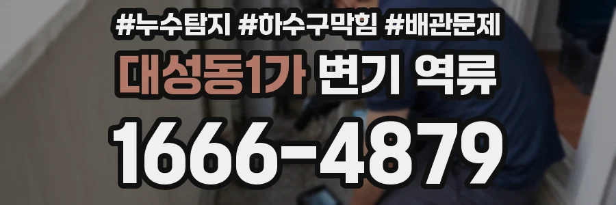 대성동1가 변기 역류