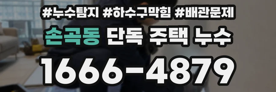 손곡동 단독 주택 누수