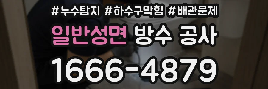 일반성면 방수 공사