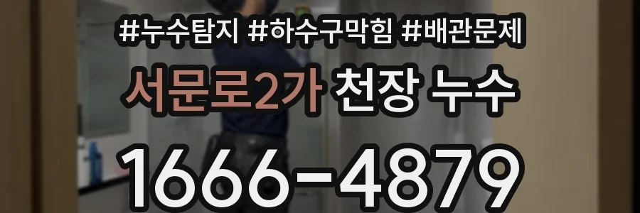 서문로2가 천장 누수
