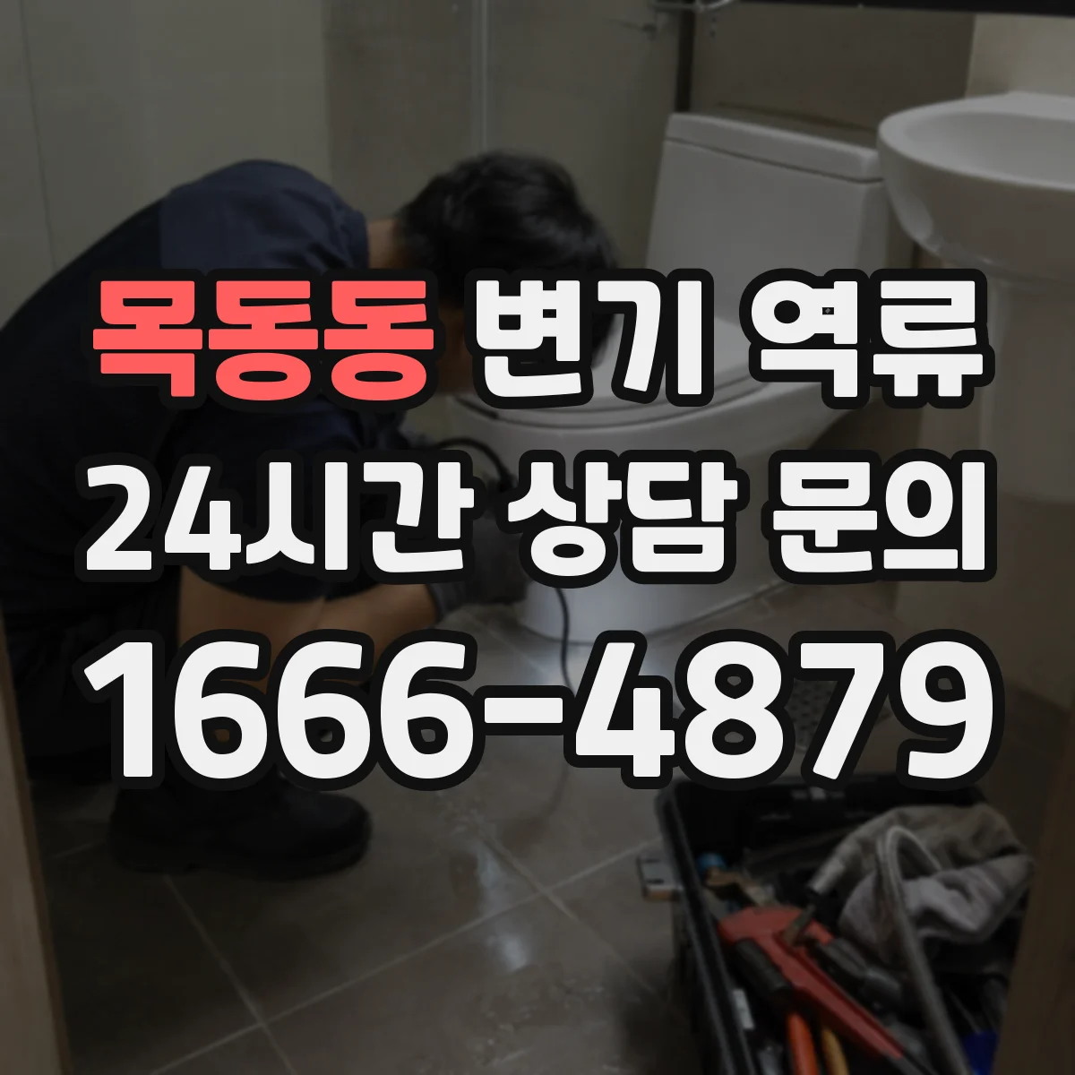 목동동 변기 역류