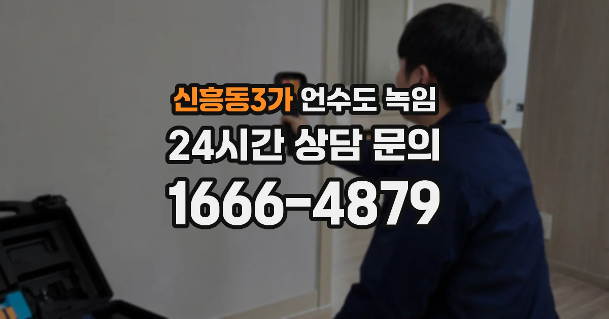 신흥동3가 언수도 녹임
