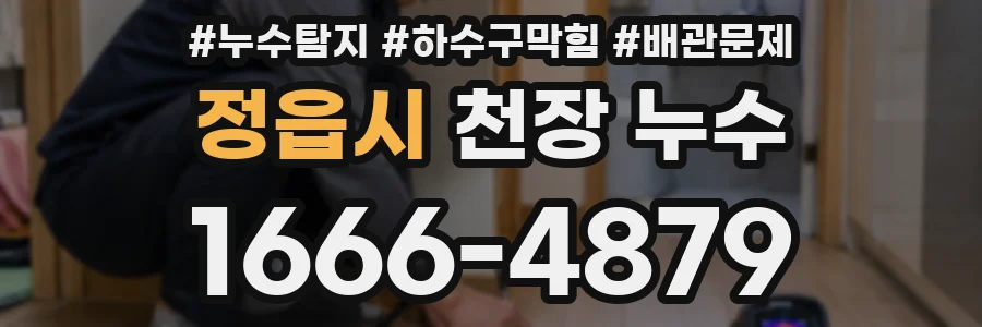 정읍시 천장 누수