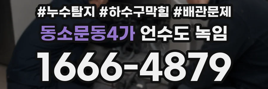 동소문동4가 언수도 녹임