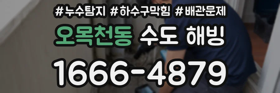 오목천동 수도 해빙