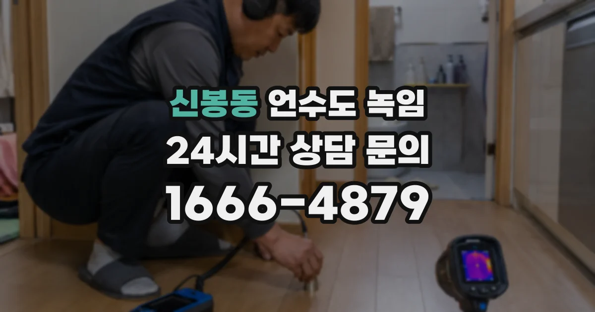 신봉동 언수도 녹임