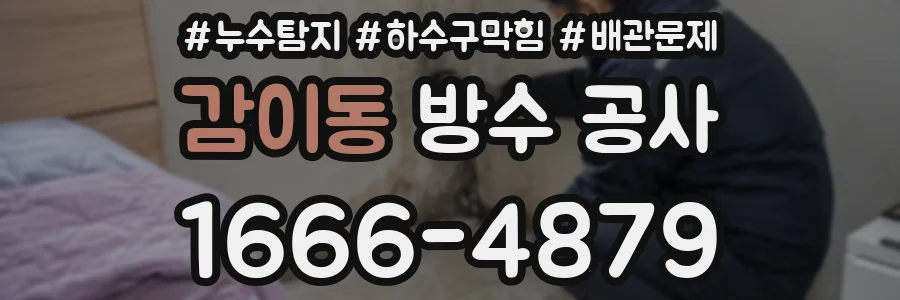 감이동 방수 공사