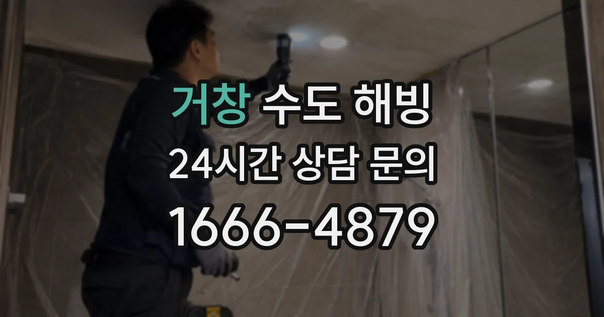 거창 수도 해빙