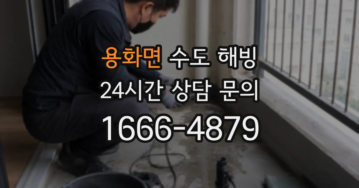 용화면 수도 해빙