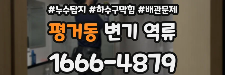 평거동 변기 역류