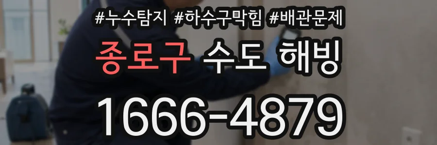 종로구 수도 해빙