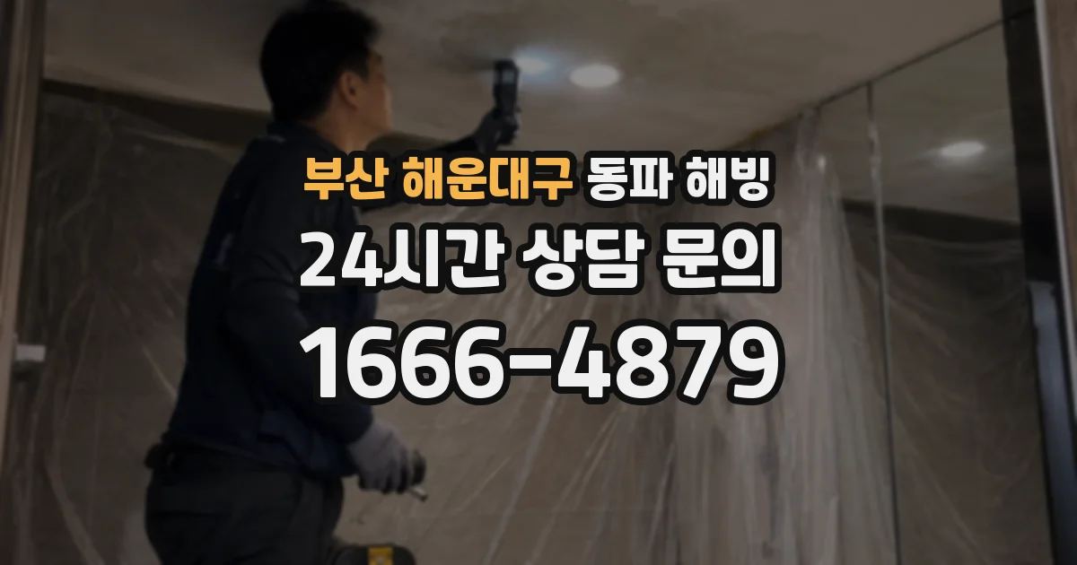부산 해운대구 동파 해빙