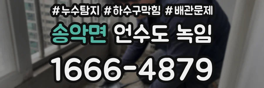 송악면 언수도 녹임