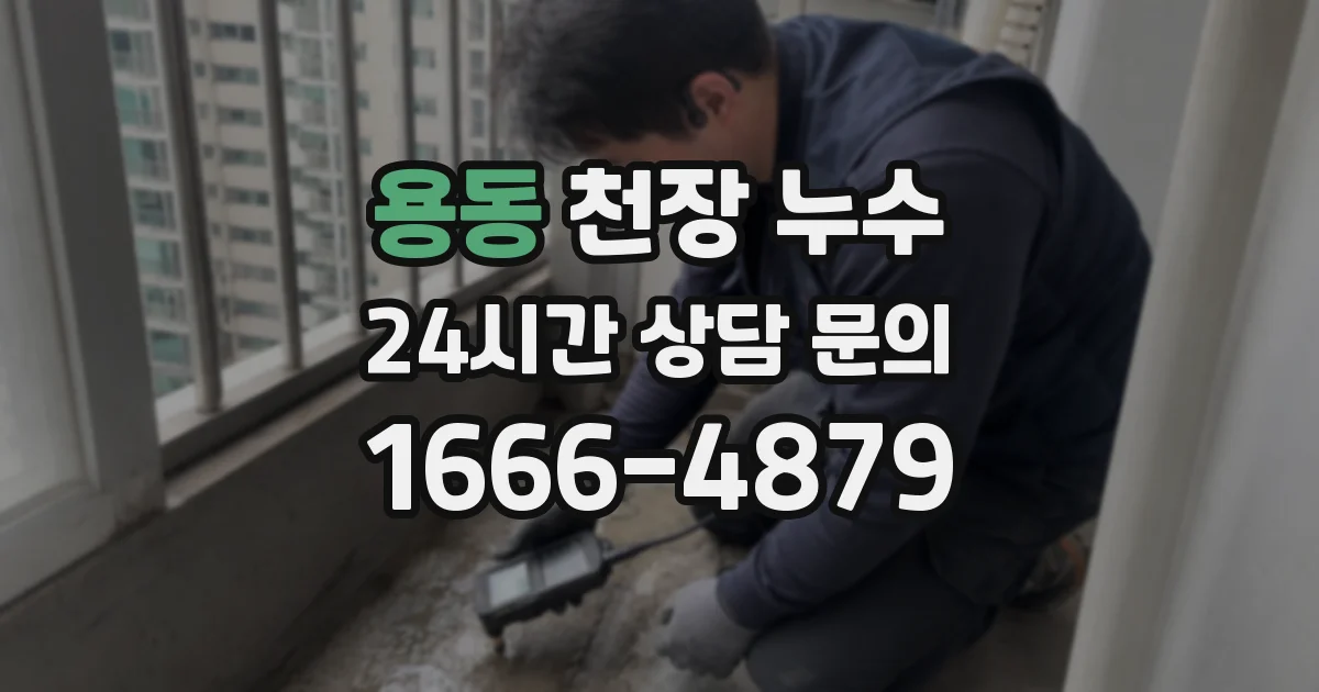 용동 천장 누수