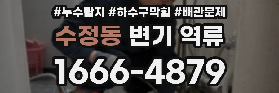 수정동 변기 역류