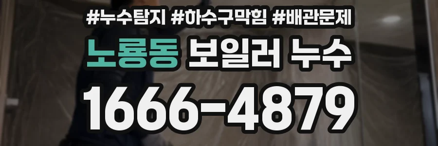노룡동 보일러 누수