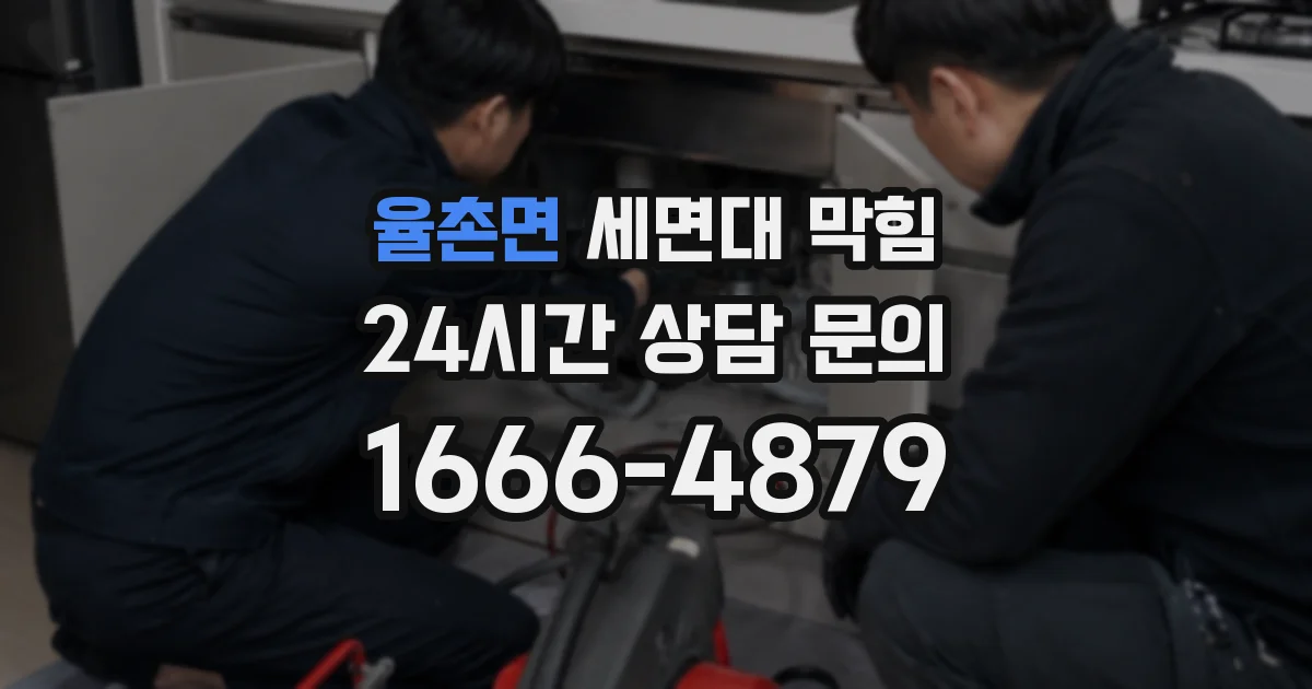 율촌면 세면대 막힘
