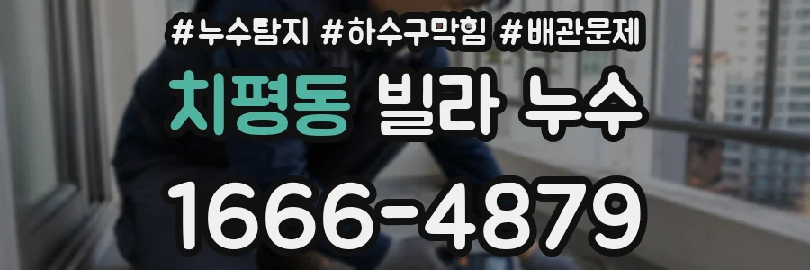 치평동 빌라 누수