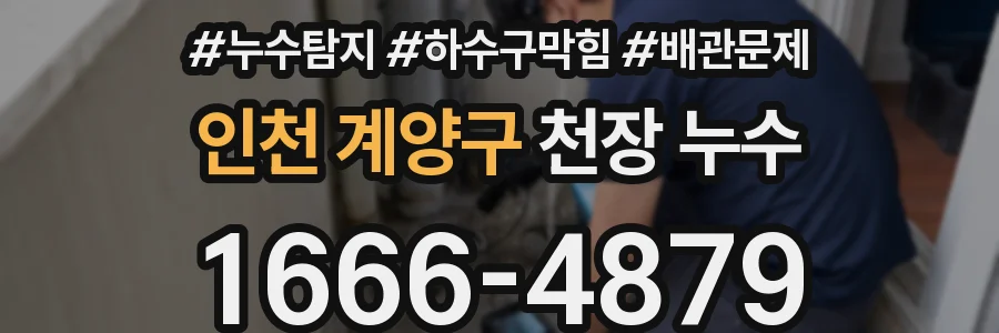 인천 계양구 천장 누수