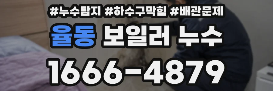 율동 보일러 누수