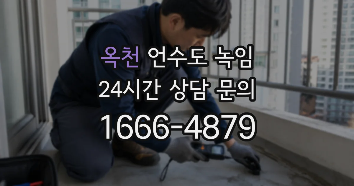 옥천 언수도 녹임