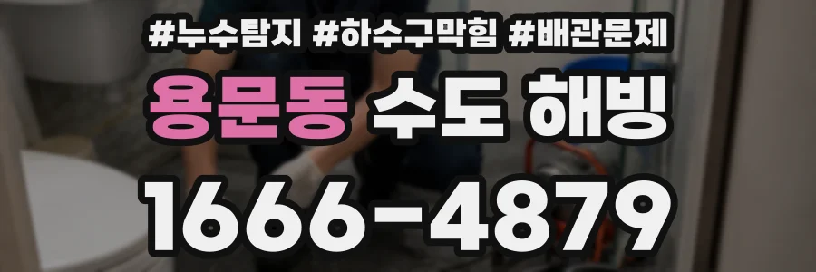 용문동 수도 해빙