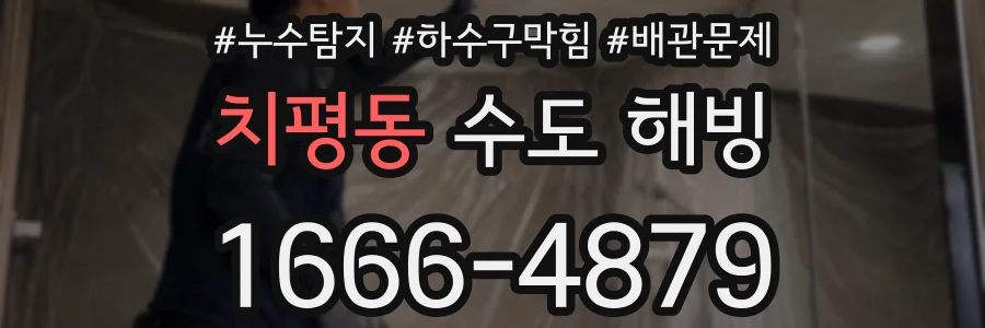 치평동 수도 해빙