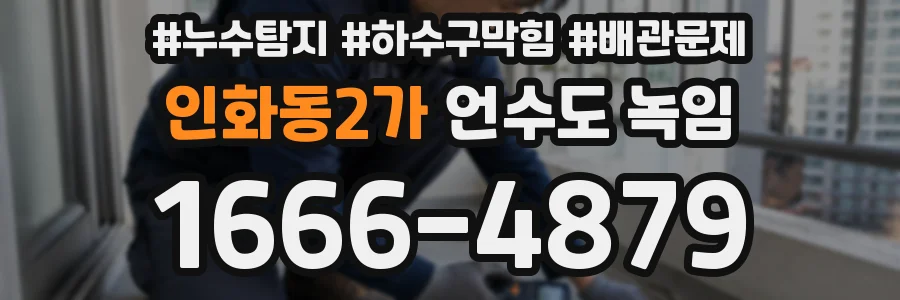 인화동2가 언수도 녹임