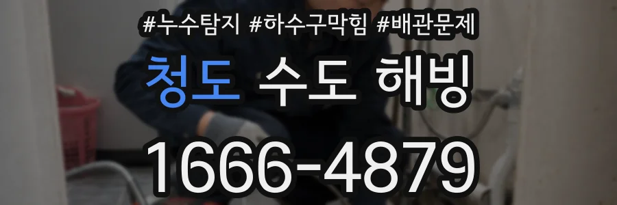 청도 수도 해빙