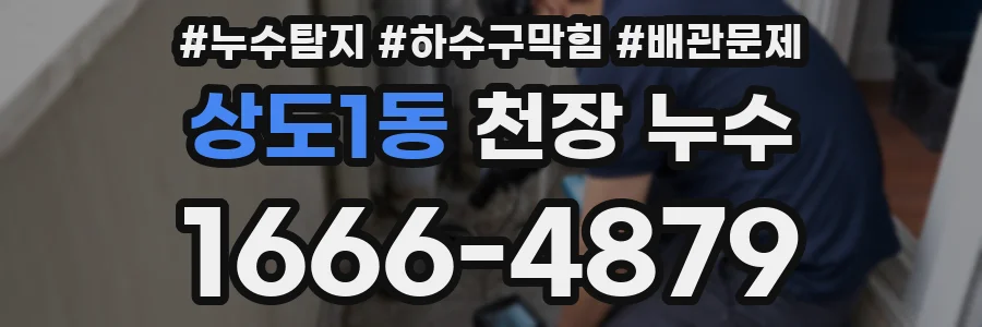 상도1동 천장 누수