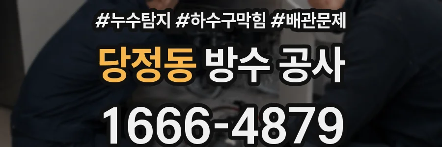 당정동 방수 공사