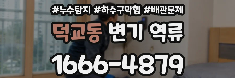 덕교동 변기 역류