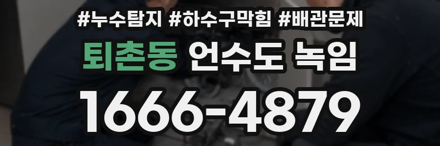 퇴촌동 언수도 녹임