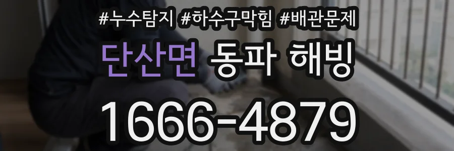 단산면 동파 해빙