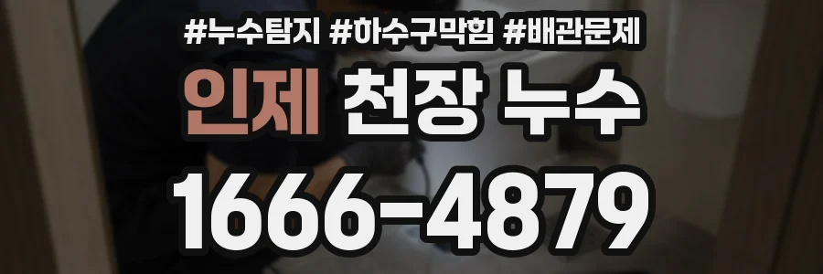 인제 천장 누수