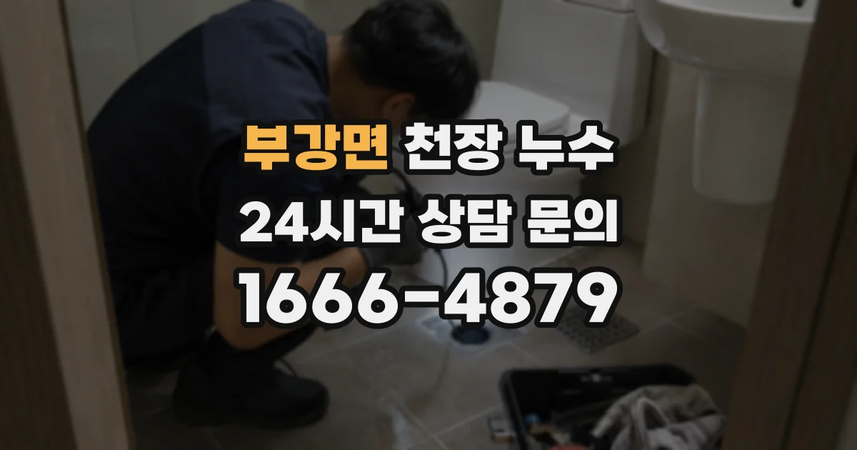 부강면 천장 누수