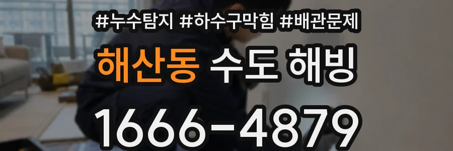 해산동 수도 해빙