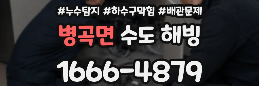병곡면 수도 해빙