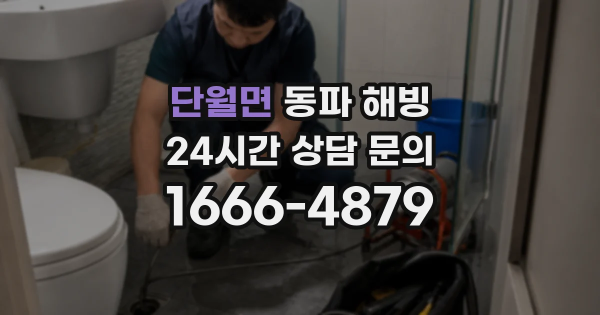 단월면 동파 해빙