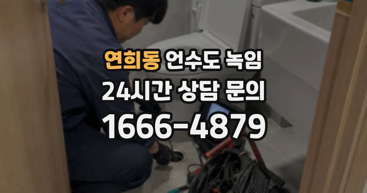 연희동 언수도 녹임