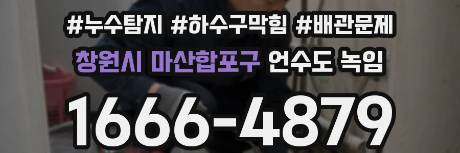 창원시 마산합포구 언수도 녹임