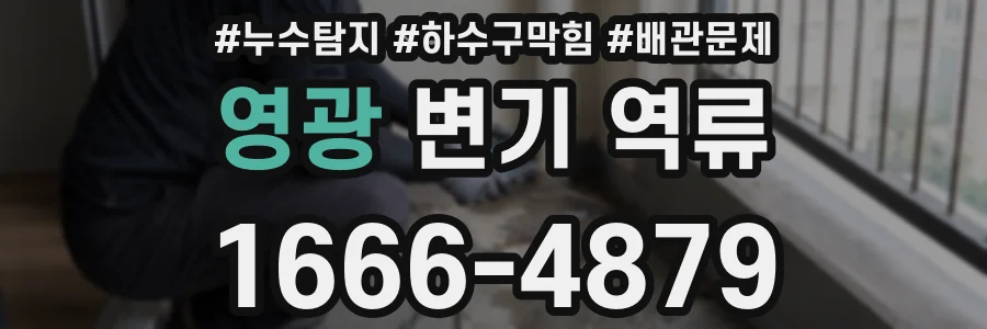 영광 변기 역류