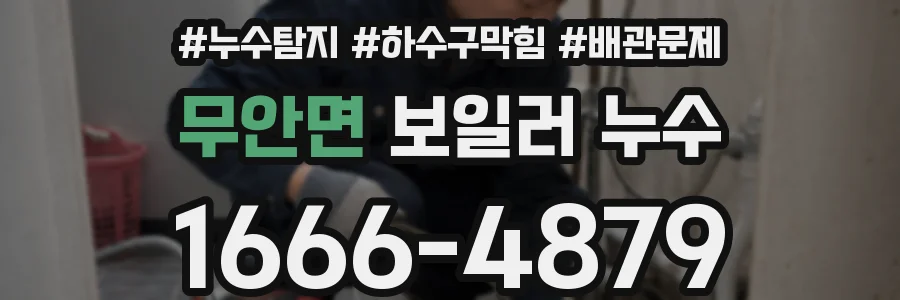무안면 보일러 누수