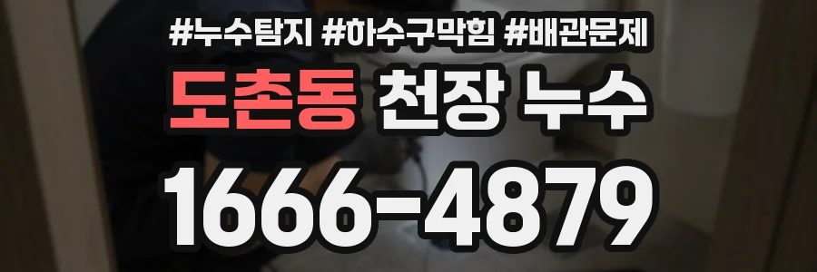 도촌동 천장 누수