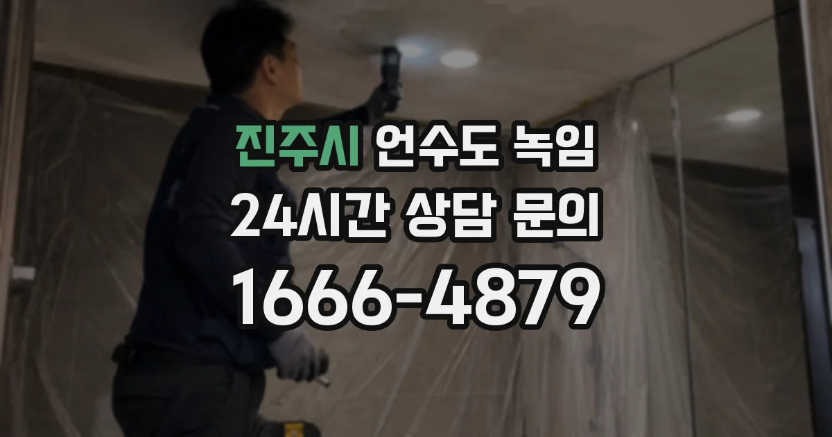 진주시 언수도 녹임