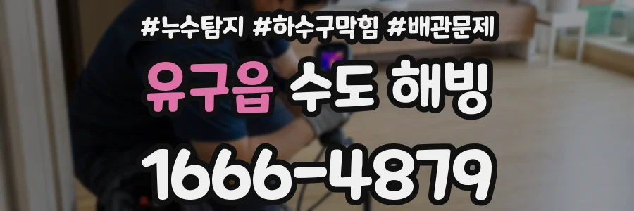 유구읍 수도 해빙