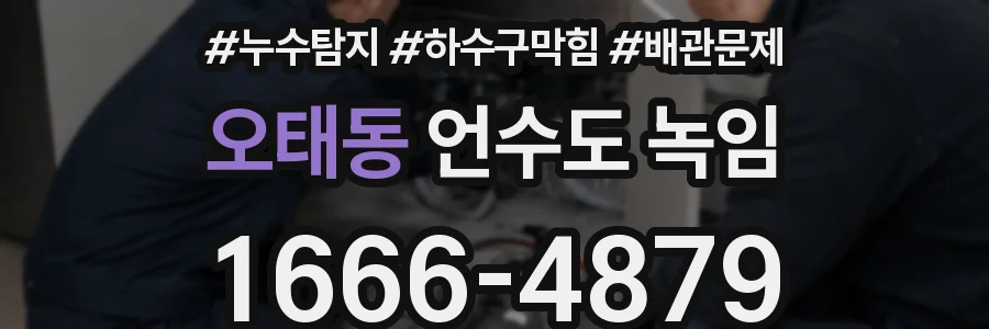 오태동 언수도 녹임